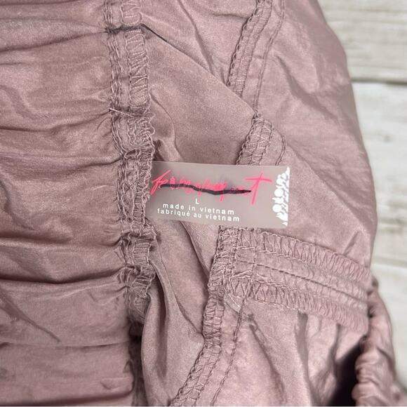 NEW Size Large Free People Movement Mauve High Rise Relaxed The Way Home Jogger - Picture 10 of 11
